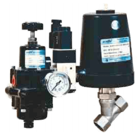 EGE Angle Seated Valve, ecoflo-AS